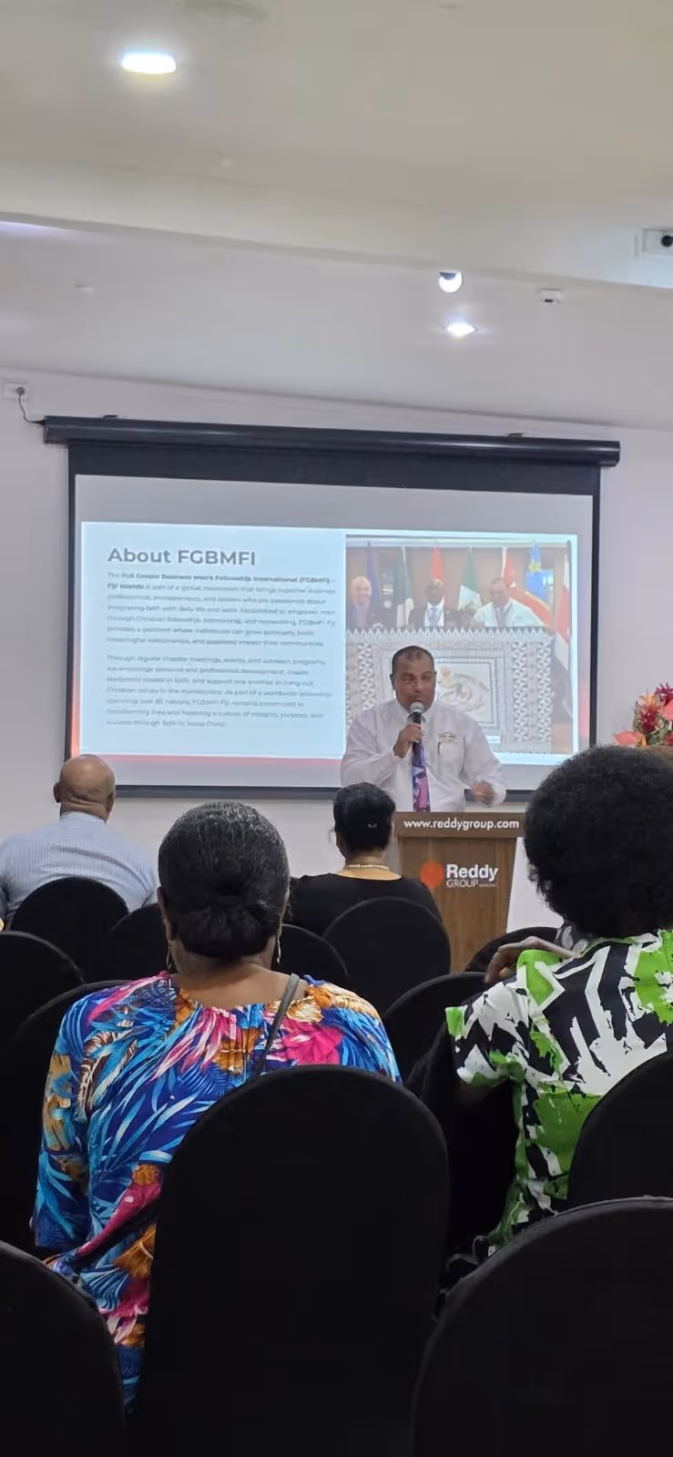 FGBMFI Fiji website launch